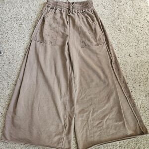 easel Wide Leg Pants in Taupe